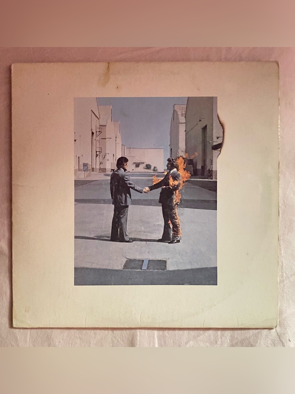 Pink Floyd Wish You Were Here Vinyl LP VG+/VG 1st U.S. Pressing 1975 Classic